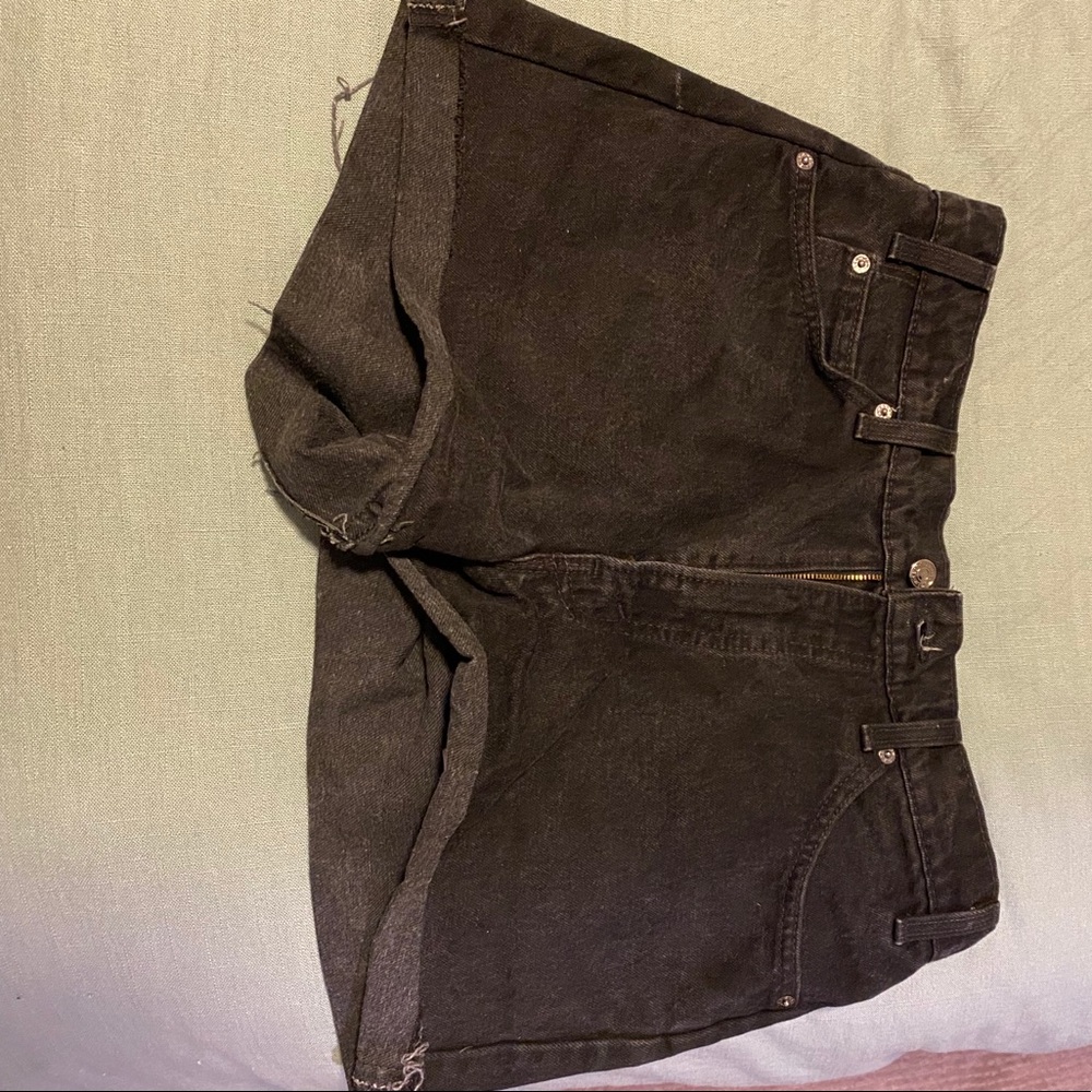 Levi Vintage Black Jean Shorts